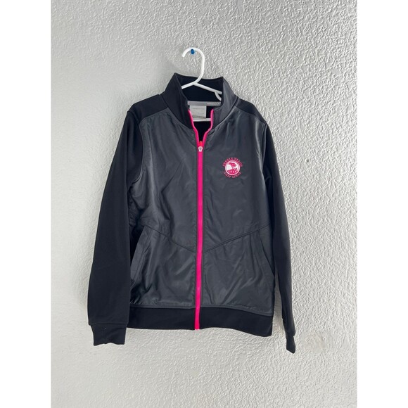 Pebble beach black Nike zip up sweater